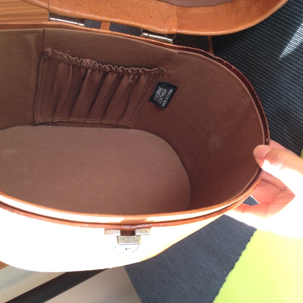 vintage genuine leather lady's case - Picture 8 of 8